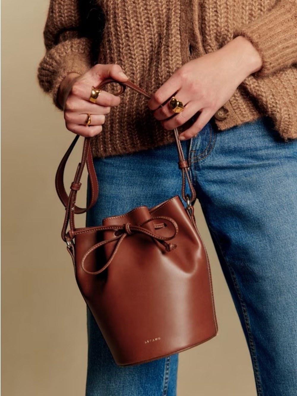 Sezane Farrow Bag Mini